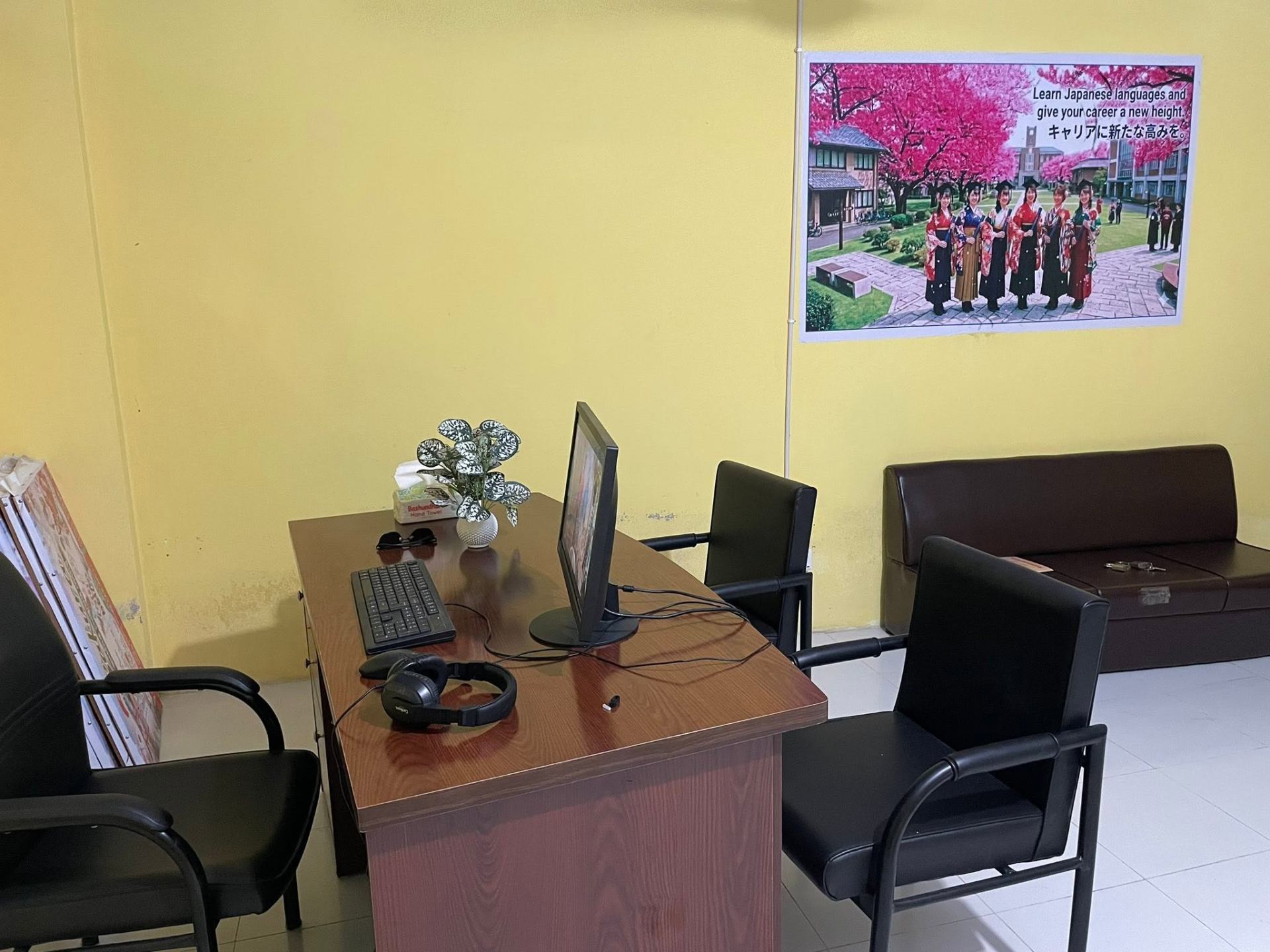 Sakura JLTC reception desk