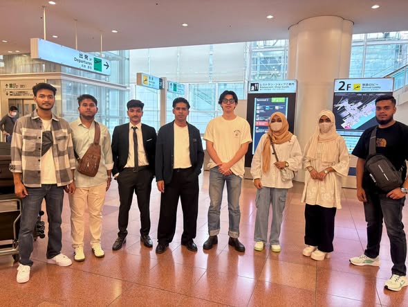Sakura JLTC students arrived in Japan